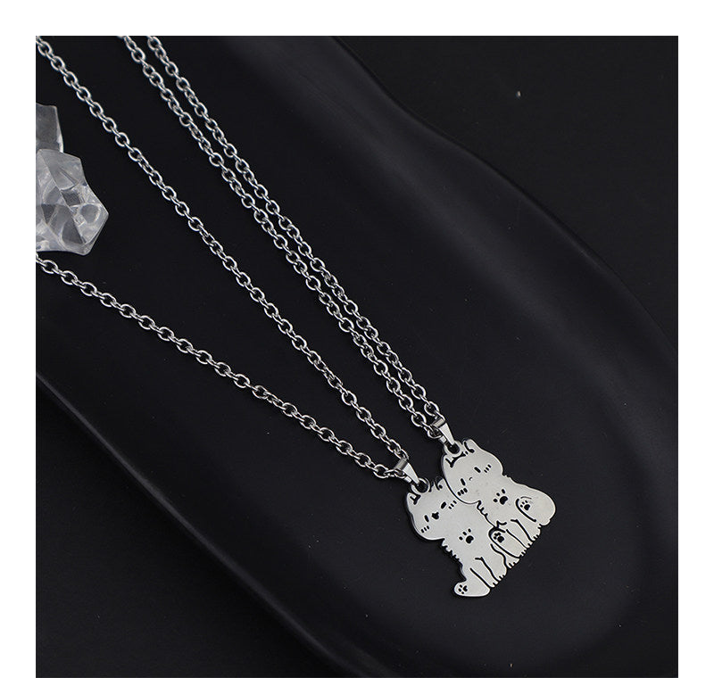 Cat Couple Patchwork Necklace – Minimalist Matching Jewelry for Couples

Short & Clean (High Click Appeal)